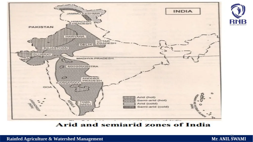 Soil and climatic conditions prevalent in rainfed - slide 93 of 94