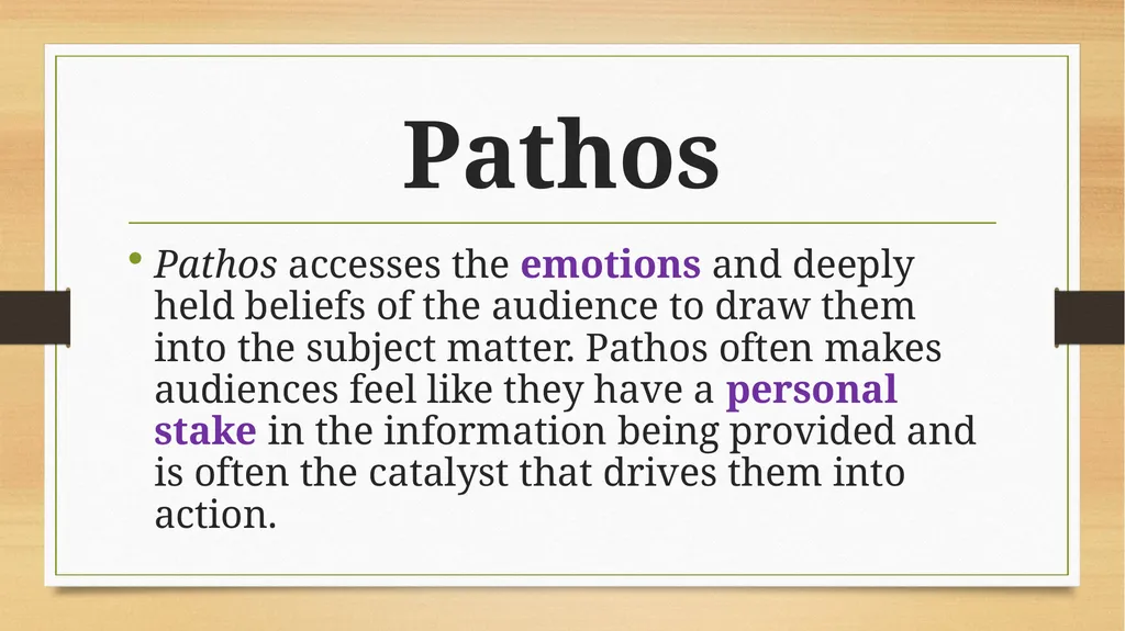 The Rhetorical Triangle: Ethos, Pathos, Logos - slide 5 of 18