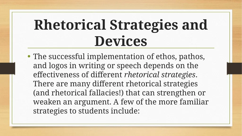 The Rhetorical Triangle: Ethos, Pathos, Logos - slide 14 of 18