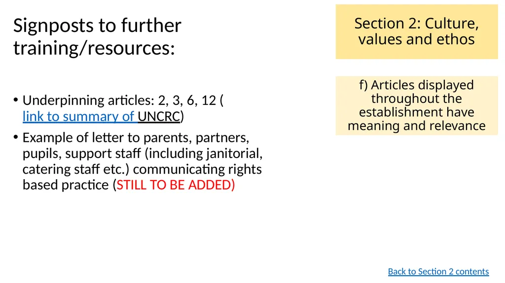 Children’s Rights (UNCRC) Self-evaluation Forth - slide 29 of 30