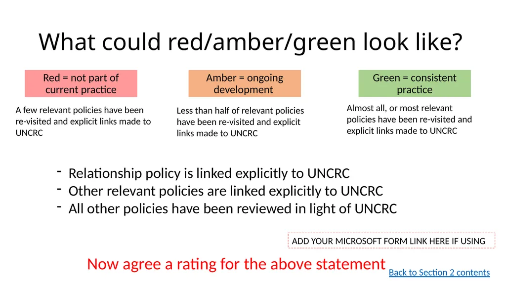Children’s Rights (UNCRC) Self-evaluation Forth - slide 22 of 30