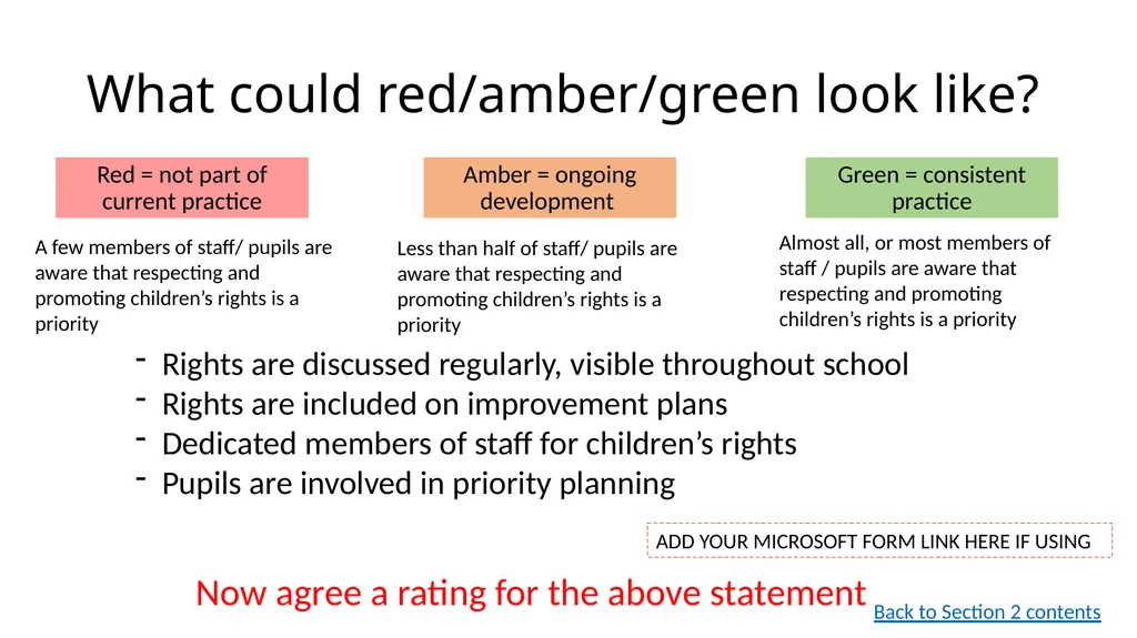 Children’s Rights (UNCRC) Self-evaluation Forth - slide 6 of 30