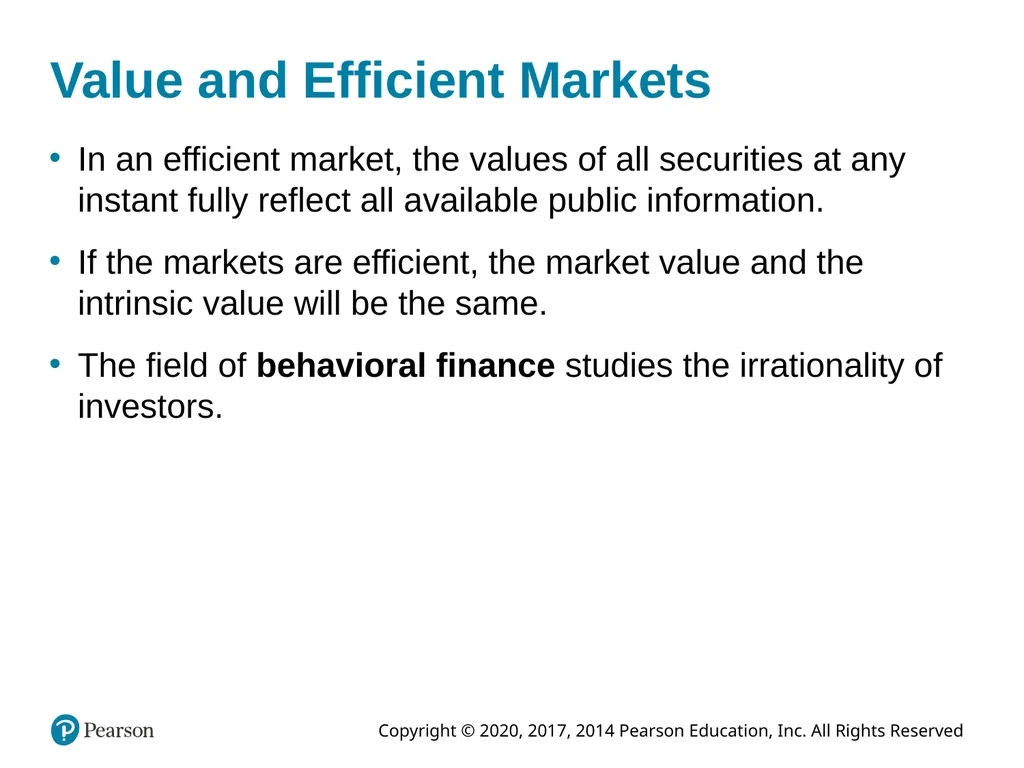 Foundations of Finance Tenth Edition Chapter 7 The - slide 24 of 58