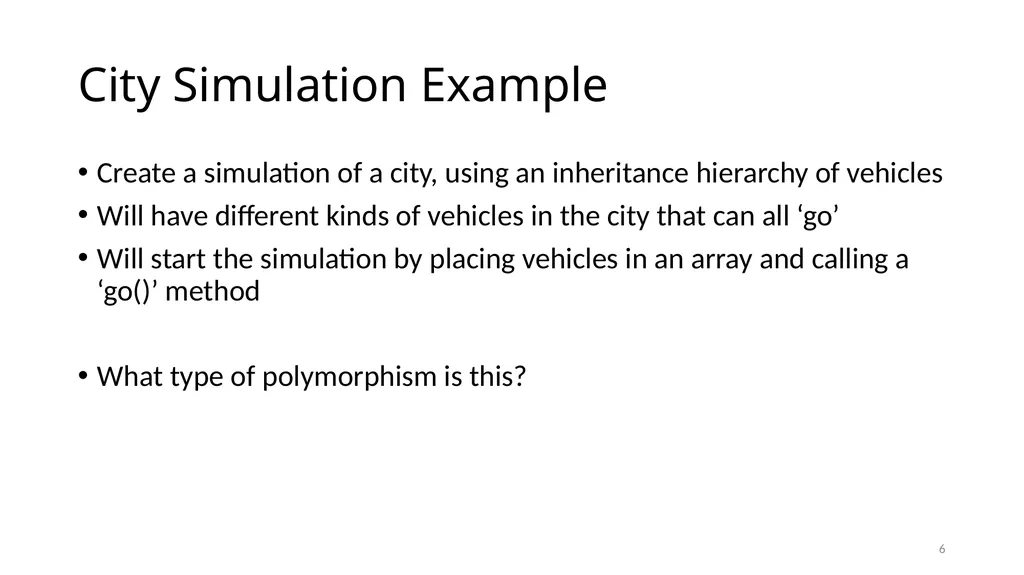 Interfaces and Abstract Classes CS 240 – Advanced - slide 6 of 25