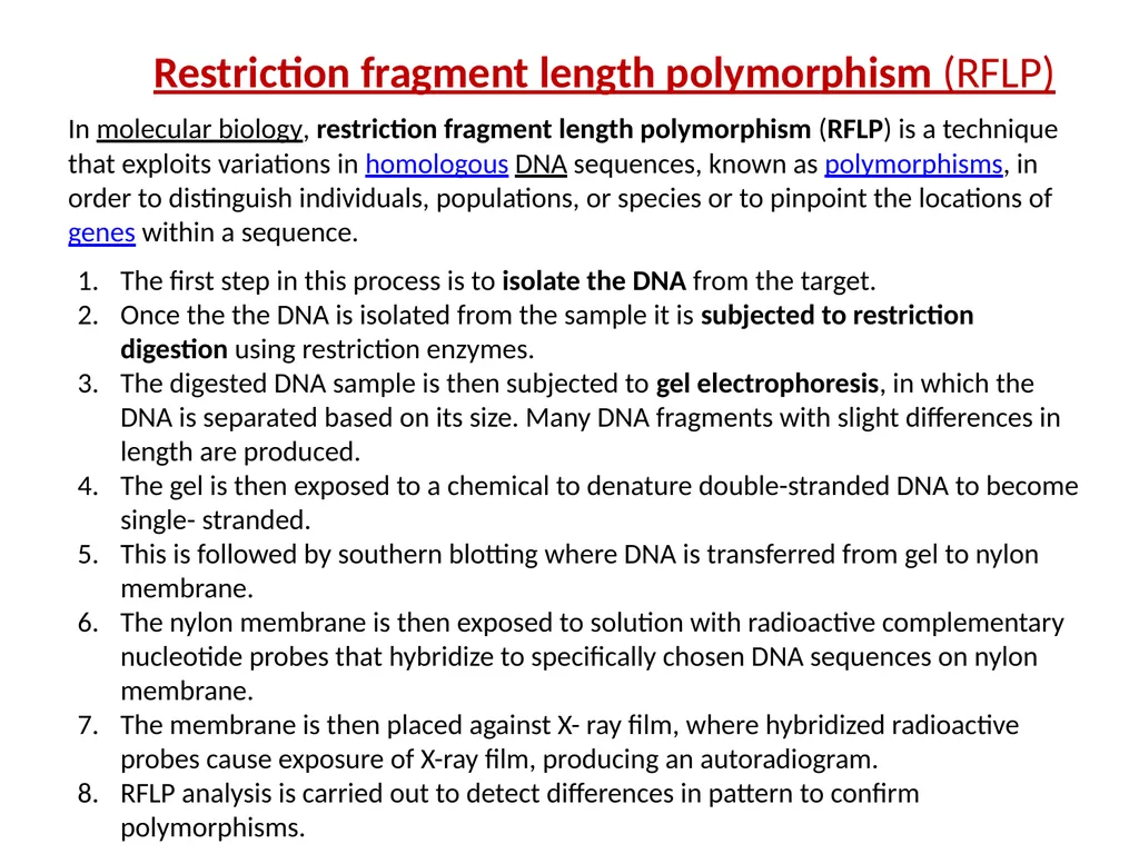 DNA sequencing is the process of determining the - slide 9 of 16