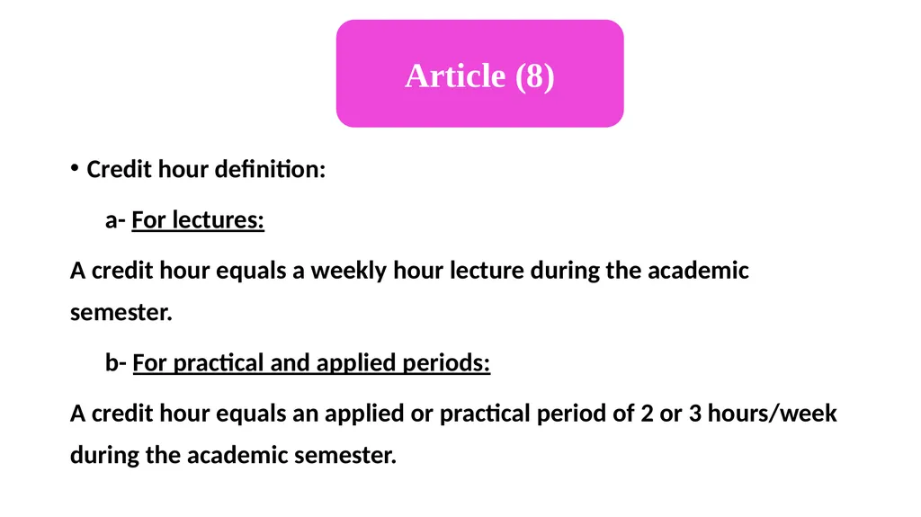 Specializations and Requirements Faculty of - slide 12 of 20
