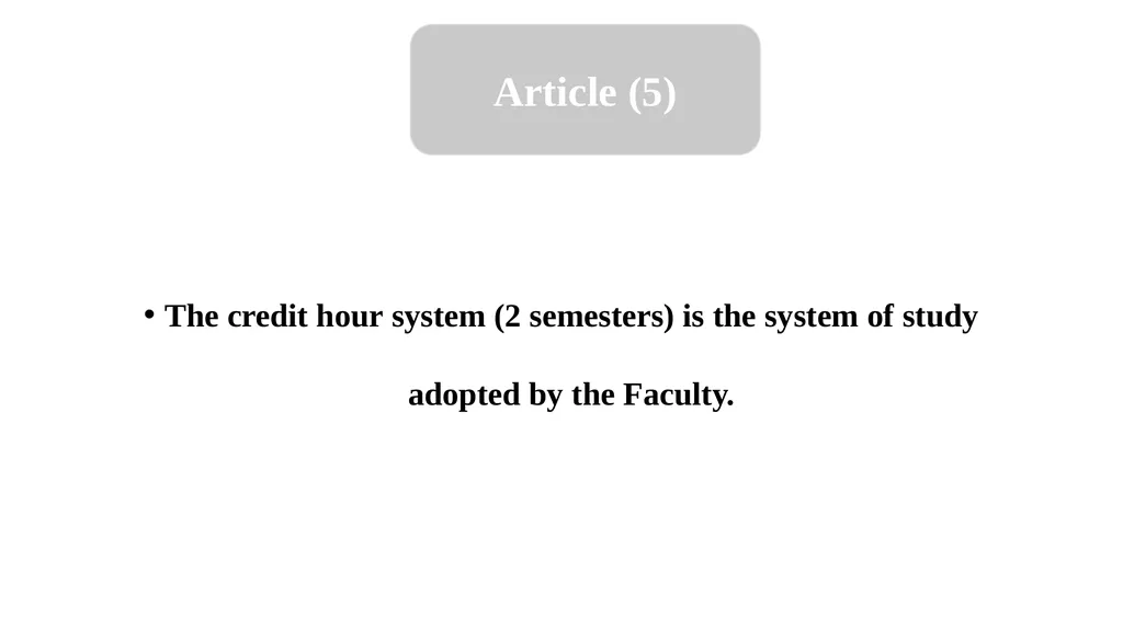 Specializations and Requirements Faculty of - slide 9 of 20