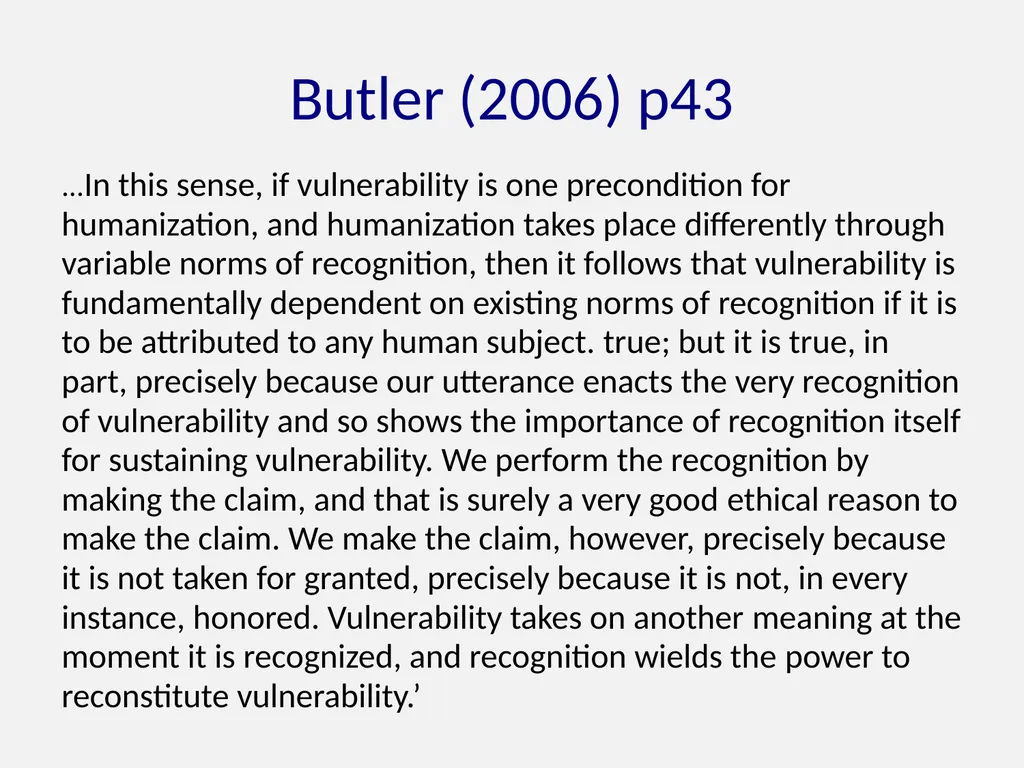 The Vulnerable Body Term 2: Lecture 1 Revision, - slide 9 of 21