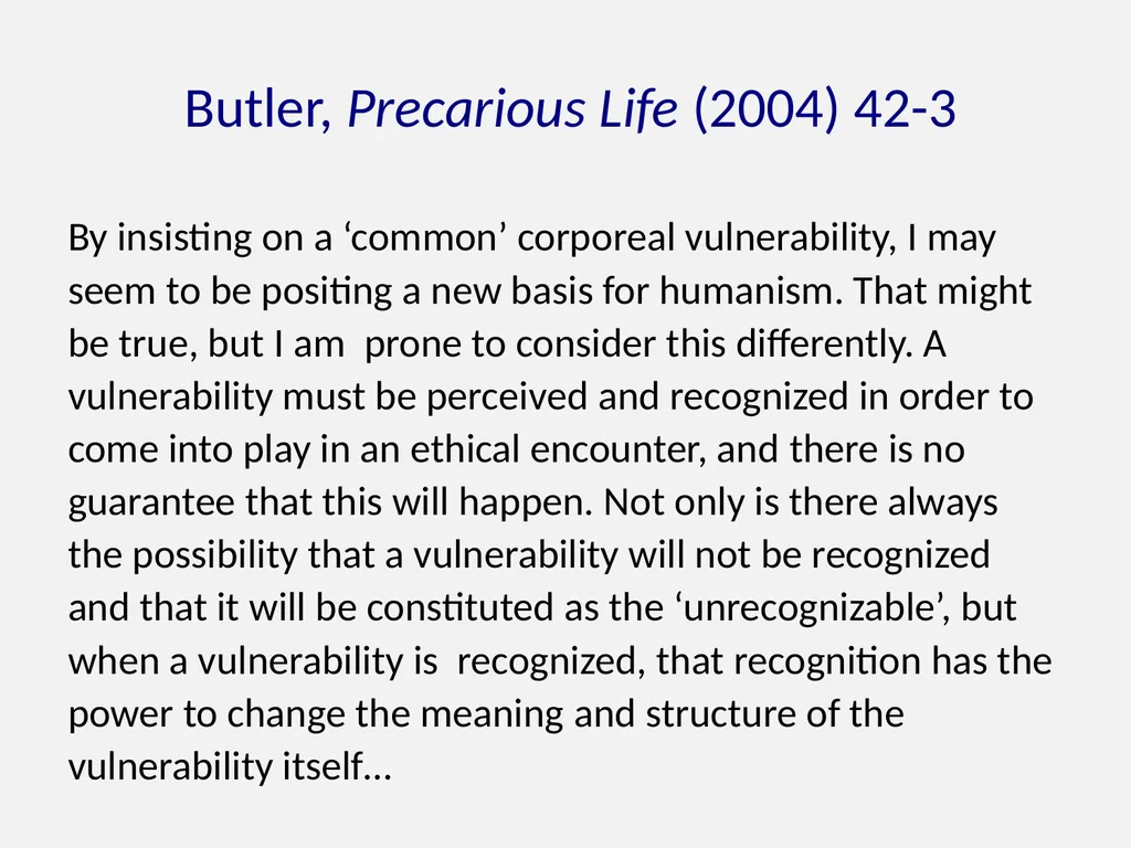 The Vulnerable Body Term 2: Lecture 1 Revision, - slide 8 of 21