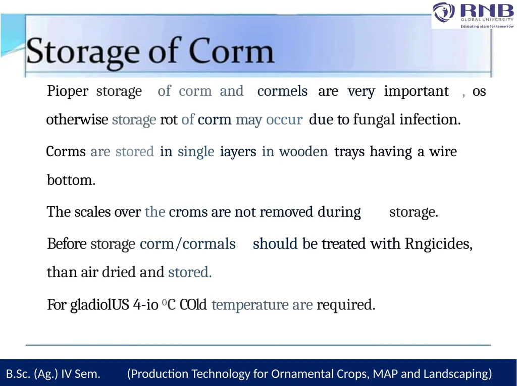 Course Name- Production Technology for Ornamental - slide 27 of 28