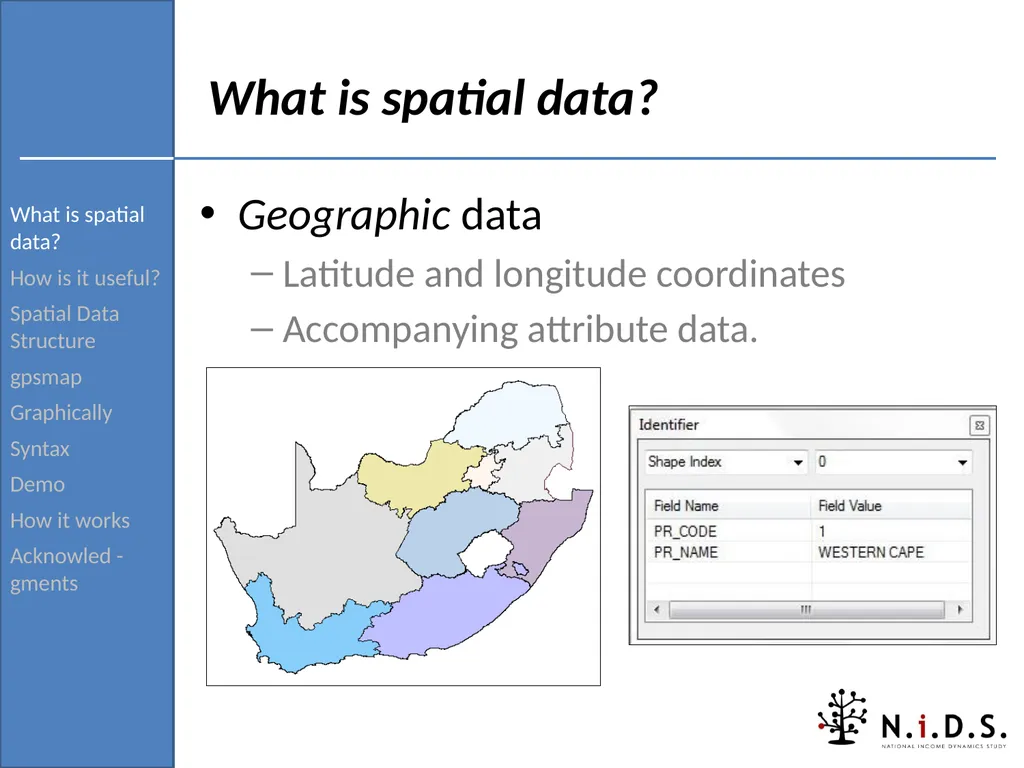 gpsmap: Routine for verifying and returning the - slide 3 of 42