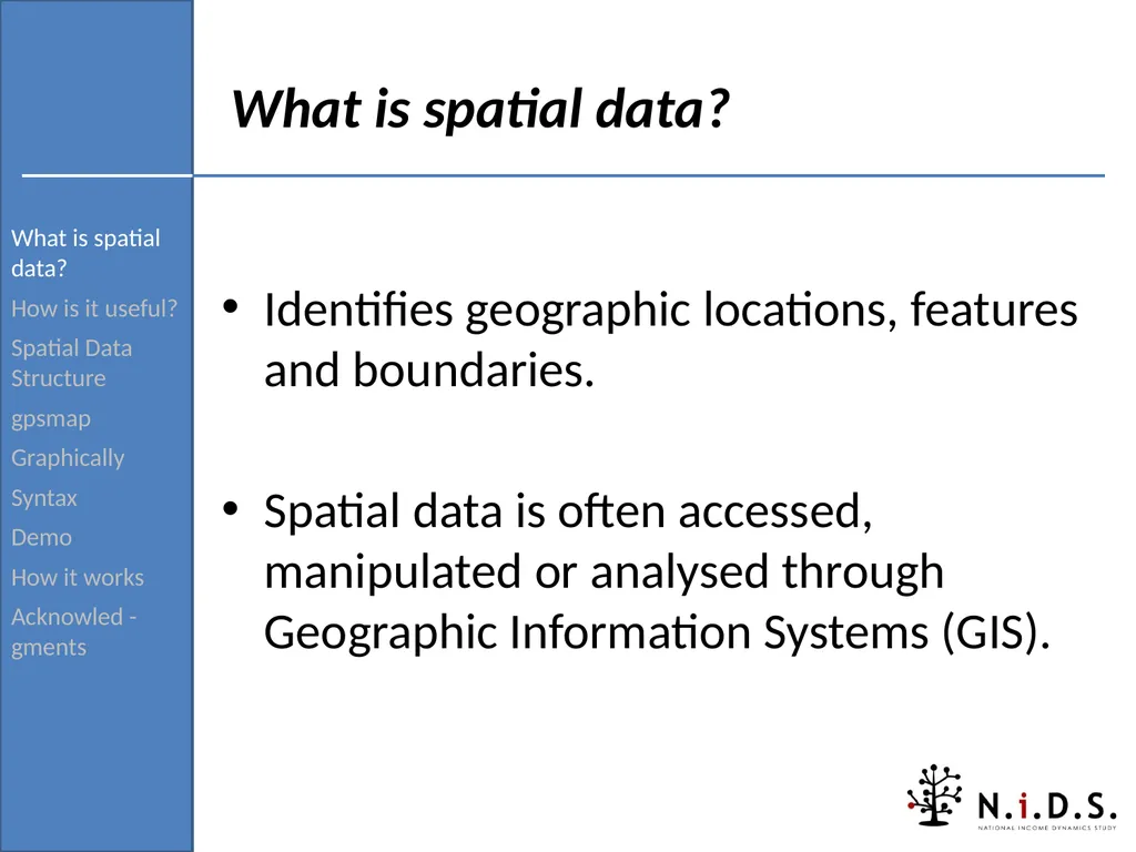 gpsmap: Routine for verifying and returning the - slide 4 of 42