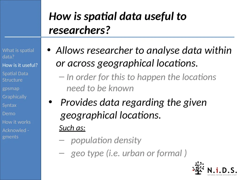 gpsmap: Routine for verifying and returning the - slide 5 of 42