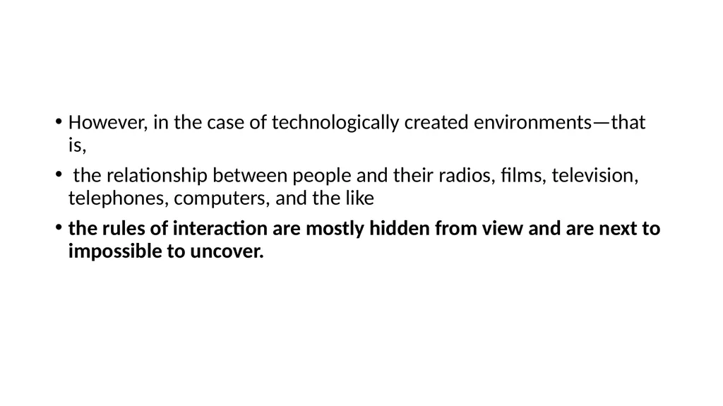 New Media Ecology Media Ecology is a theoretical - slide 20 of 23