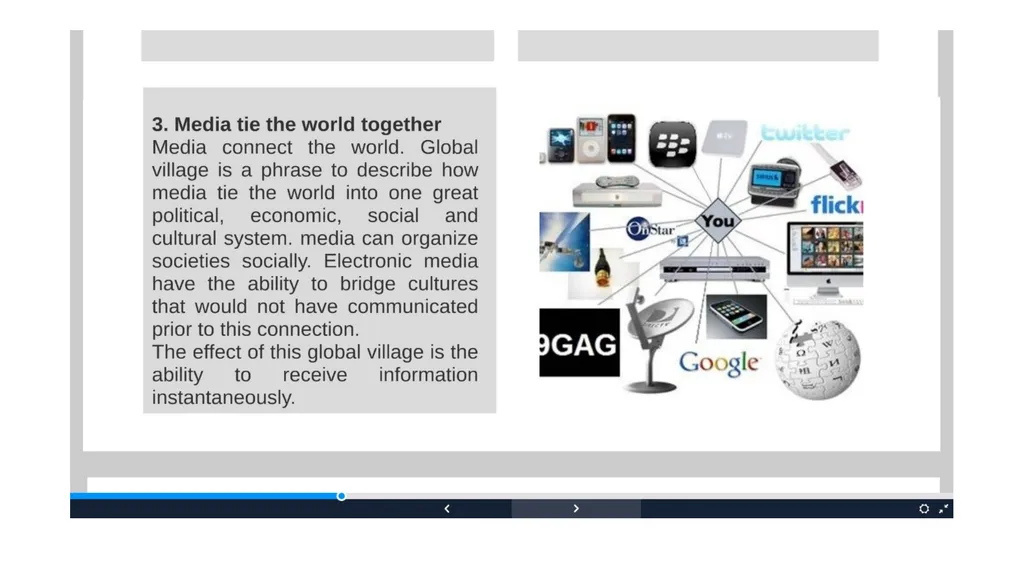 New Media Ecology Media Ecology is a theoretical - slide 8 of 23