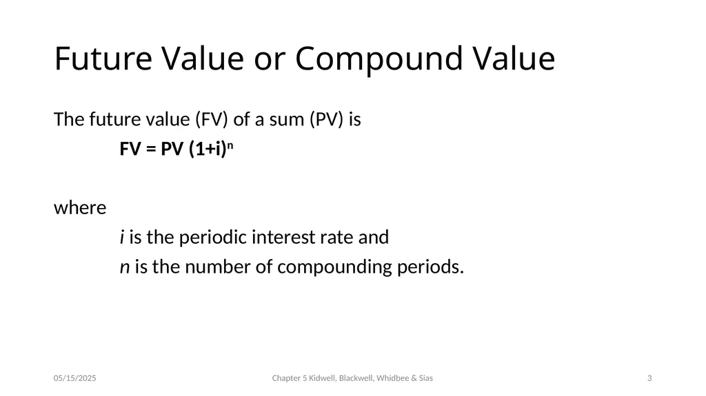 Bond Prices and Interest Rate Risk Chapter 5 - slide 3 of 44