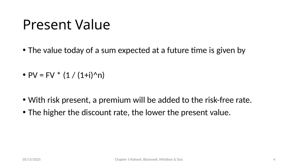 Bond Prices and Interest Rate Risk Chapter 5 - slide 4 of 44