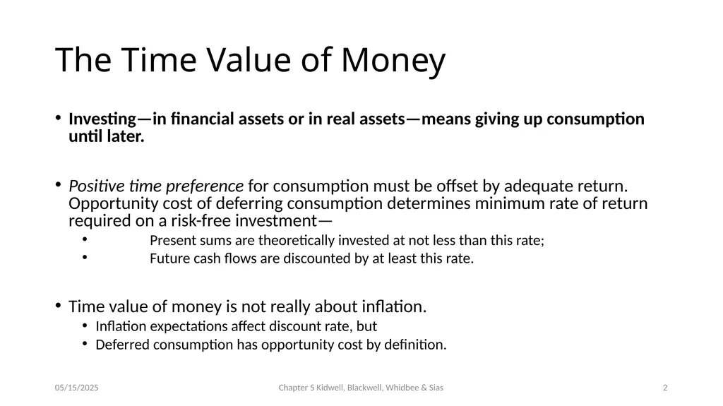 Bond Prices and Interest Rate Risk Chapter 5 - slide 2 of 44