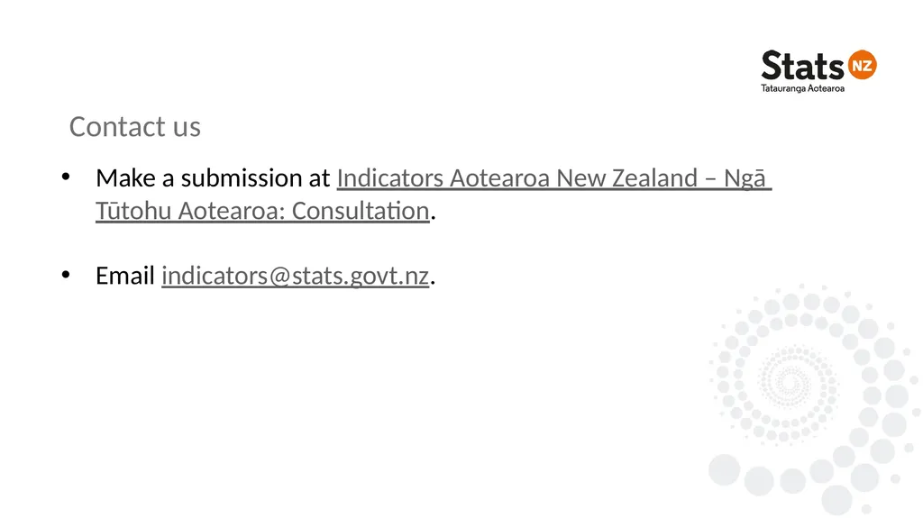 Indicators Aotearoa New Zealand Measuring New - slide 7 of 7