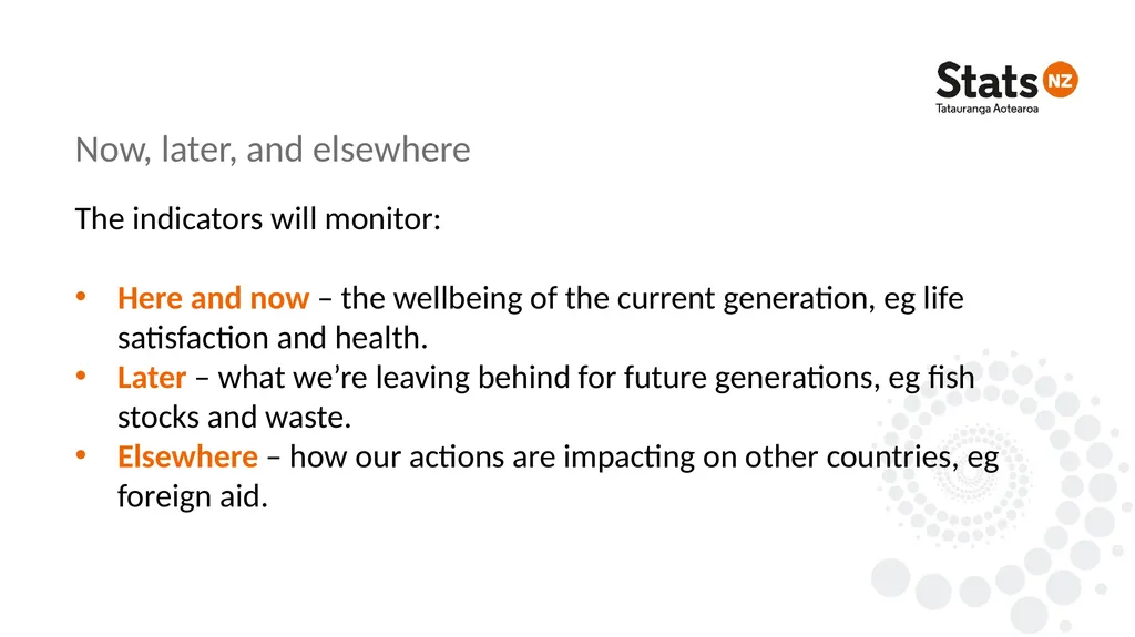 Indicators Aotearoa New Zealand Measuring New - slide 4 of 7