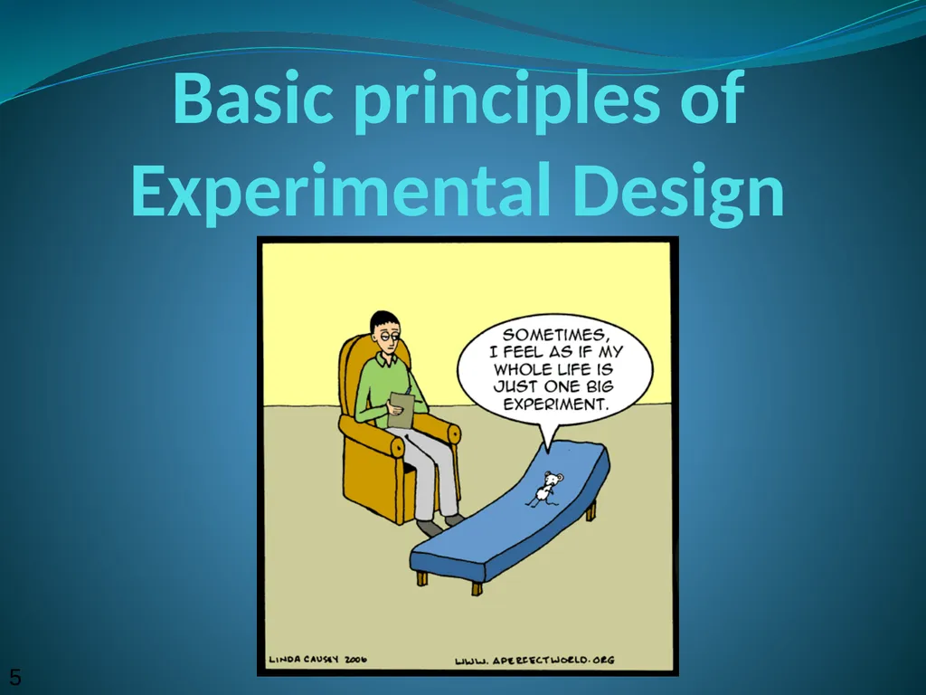 Stats for Rats Statistical Considerations in Basic - slide 5 of 52