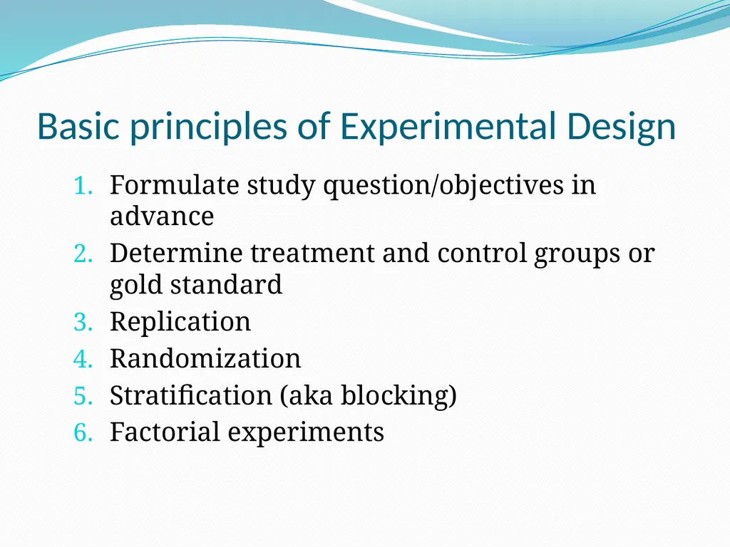 Stats for Rats Statistical Considerations in Basic - slide 6 of 52
