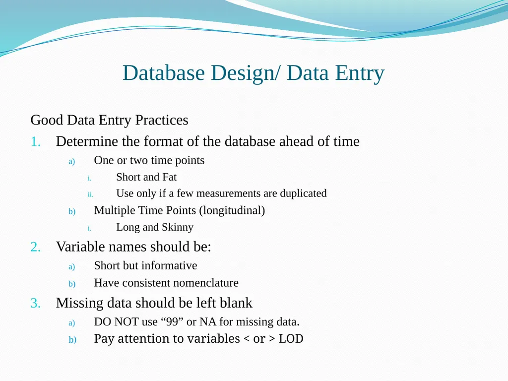 Stats for Rats Statistical Considerations in Basic - slide 48 of 52
