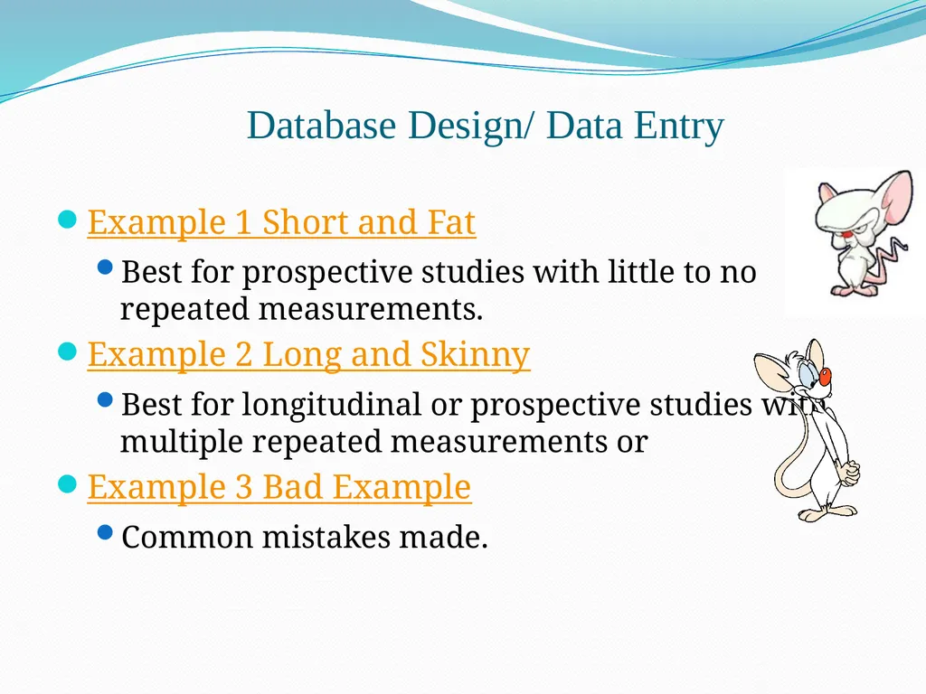 Stats for Rats Statistical Considerations in Basic - slide 50 of 52
