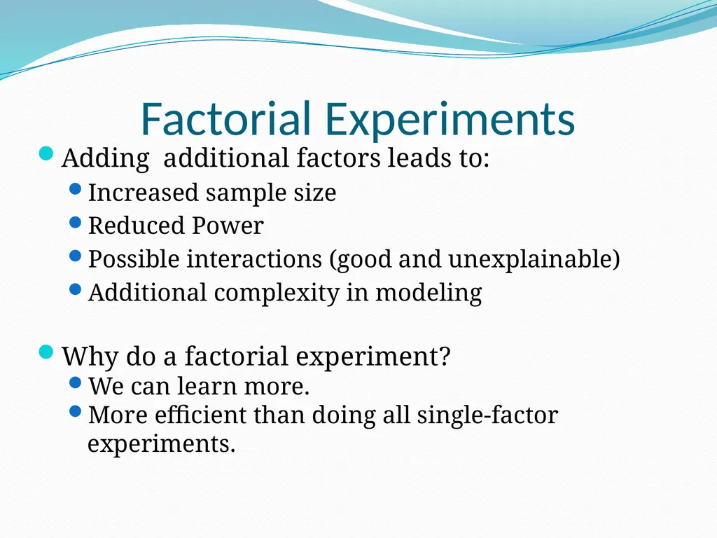Stats for Rats Statistical Considerations in Basic - slide 28 of 52
