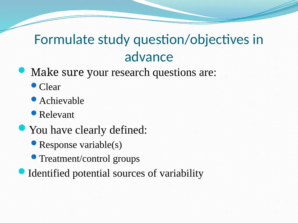 Stats for Rats Statistical Considerations in Basic - slide 7 of 52