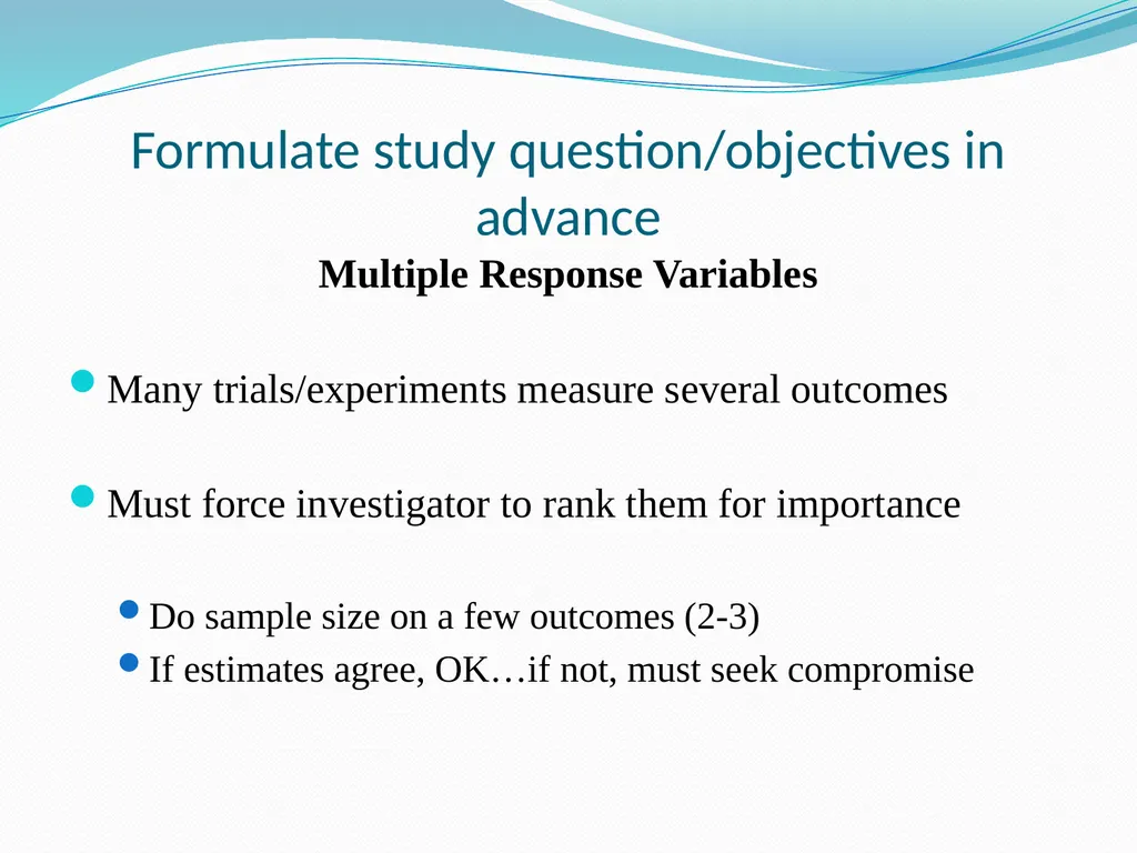 Stats for Rats Statistical Considerations in Basic - slide 8 of 52