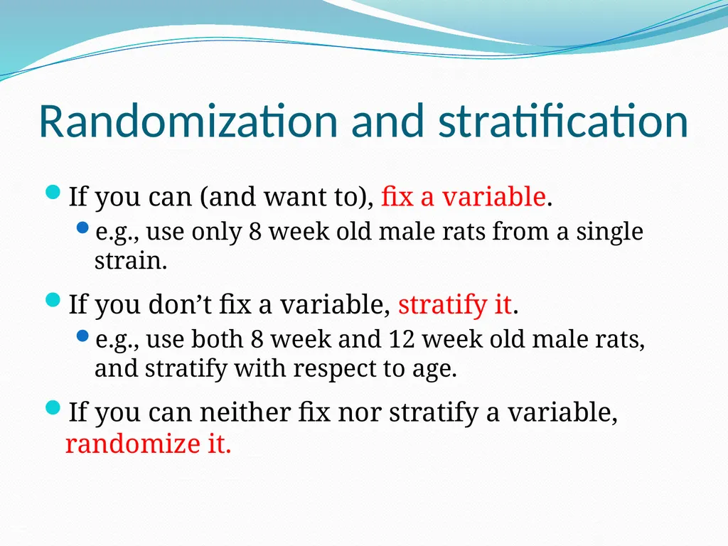 Stats for Rats Statistical Considerations in Basic - slide 25 of 52