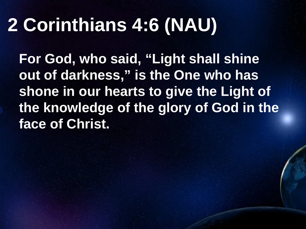 Creation Outside Genesis: The Panorama of - slide 40 of 55