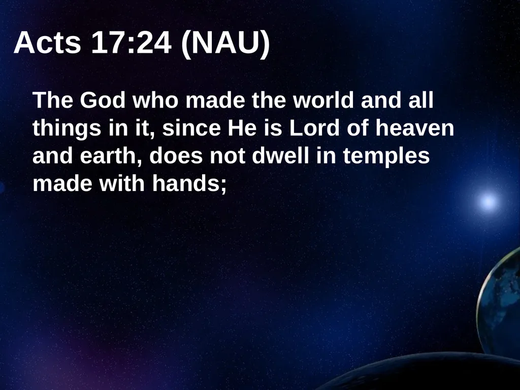 Creation Outside Genesis: The Panorama of - slide 35 of 55