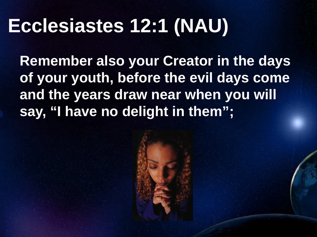 Creation Outside Genesis: The Panorama of - slide 20 of 55