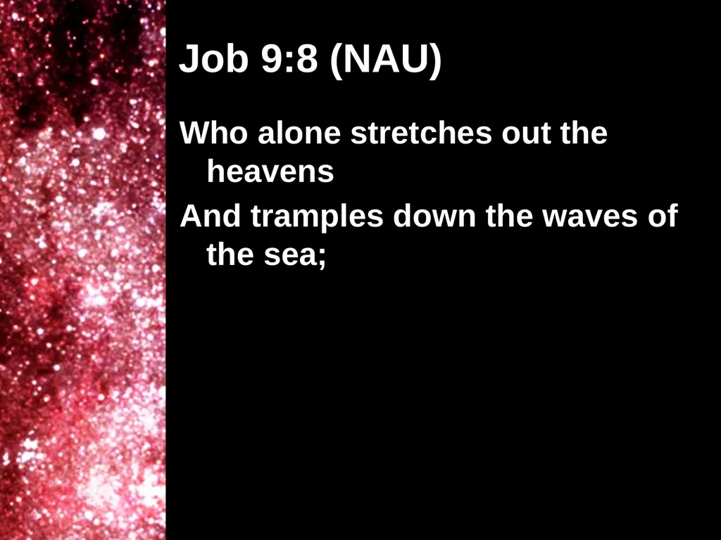 Creation Outside Genesis: The Panorama of - slide 11 of 55