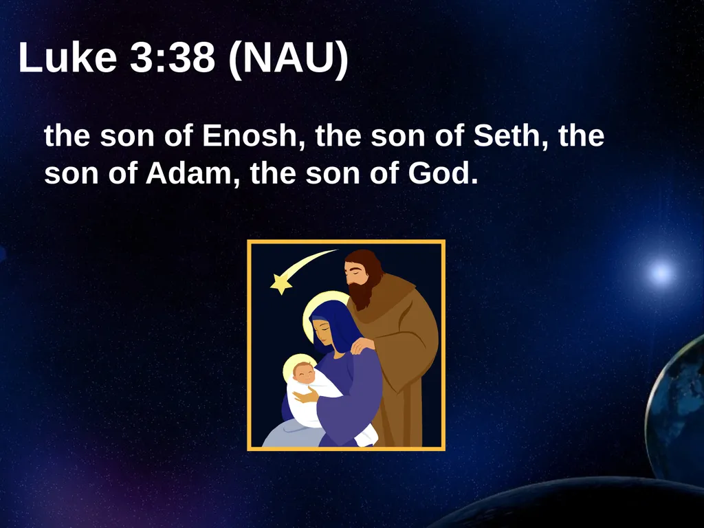 Creation Outside Genesis: The Panorama of - slide 30 of 55
