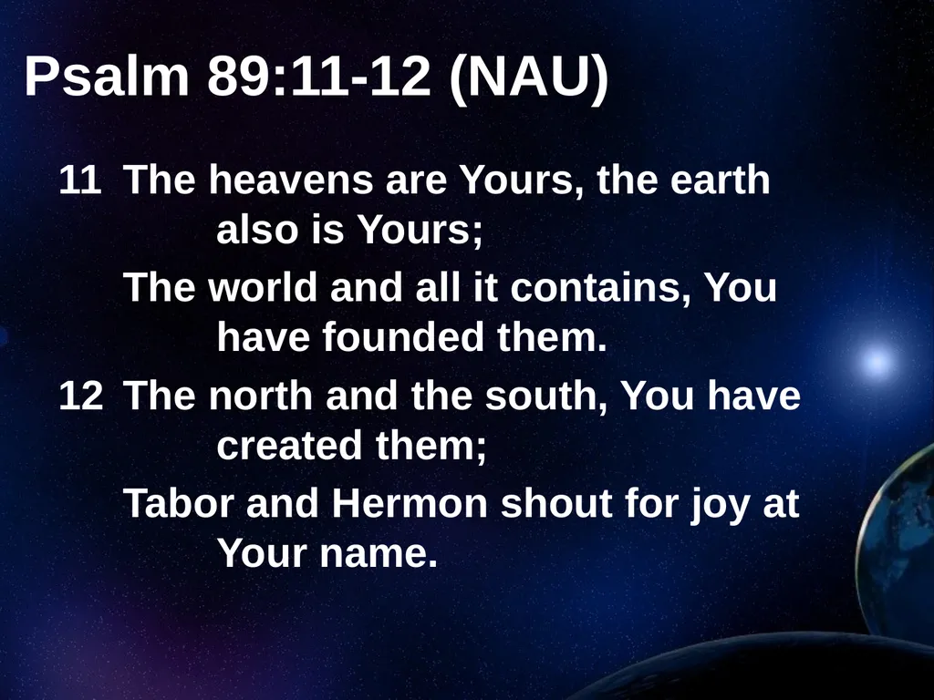 Creation Outside Genesis: The Panorama of - slide 14 of 55