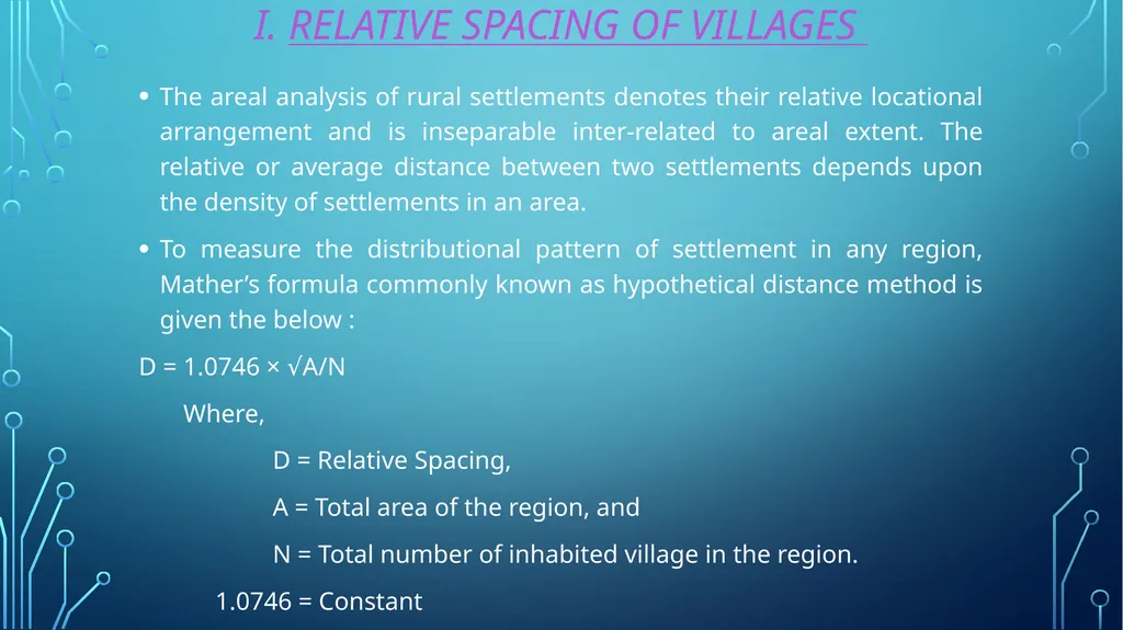 Ii m.sc. Applied geography title : population and - slide 9 of 15