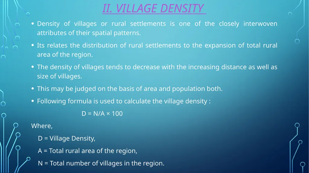 Ii m.sc. Applied geography title : population and - slide 11 of 15