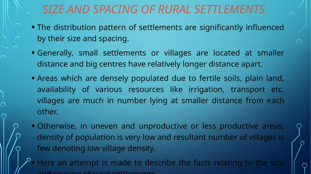 Ii m.sc. Applied geography title : population and - slide 2 of 15