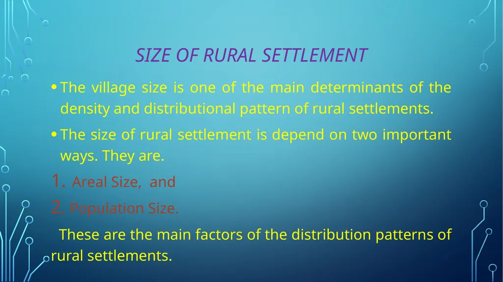 Ii m.sc. Applied geography title : population and - slide 3 of 15