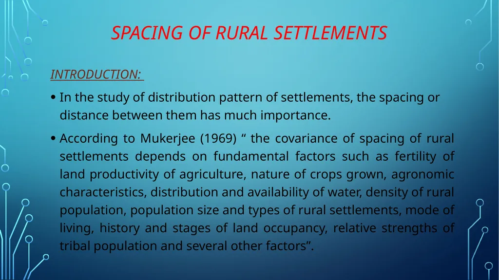 Ii m.sc. Applied geography title : population and - slide 7 of 15