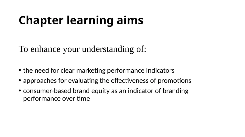 Tourism Marketing for small businesses Chapter 14 - slide 2 of 20