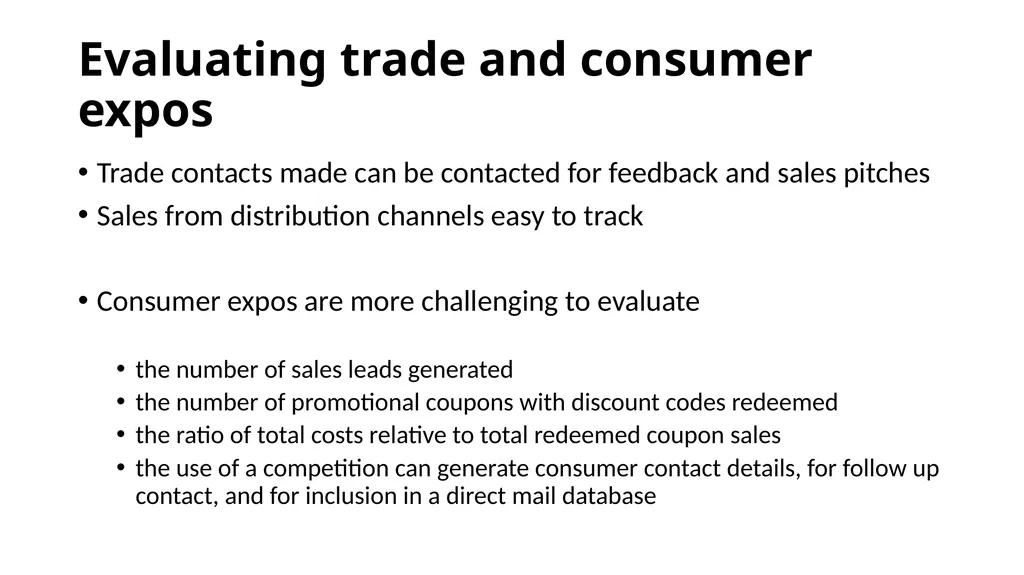 Tourism Marketing for small businesses Chapter 14 - slide 14 of 20