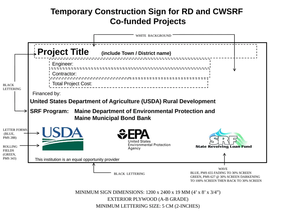 TEMPORARY CONSTRUCTION SIGN FOR RURAL DEVELOPMENT - slide 10 of 22