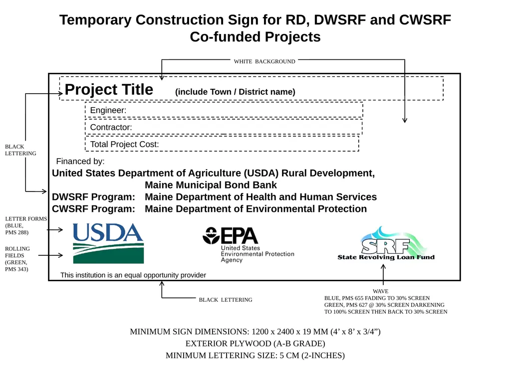 TEMPORARY CONSTRUCTION SIGN FOR RURAL DEVELOPMENT - slide 12 of 22