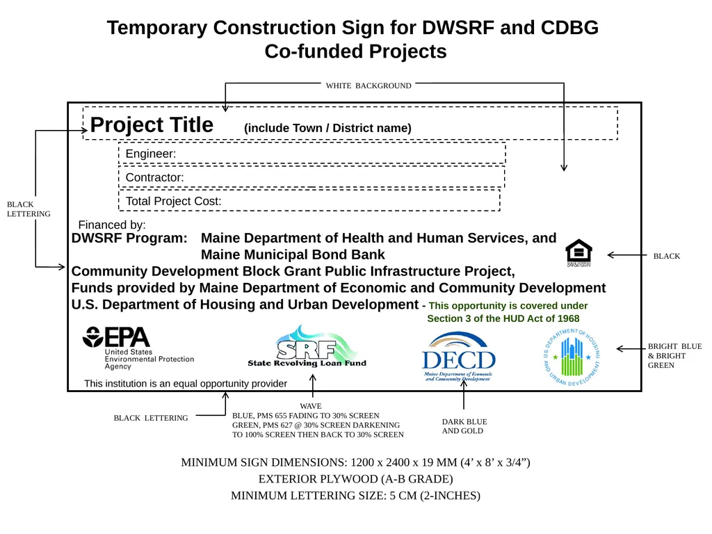 TEMPORARY CONSTRUCTION SIGN FOR RURAL DEVELOPMENT - slide 14 of 22