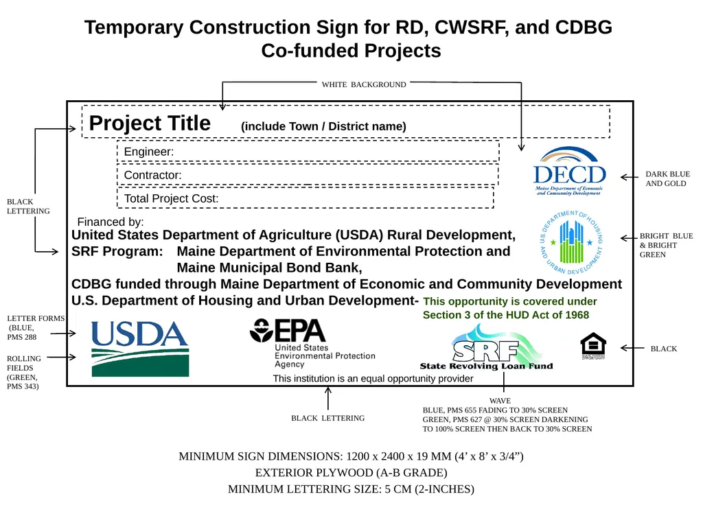 TEMPORARY CONSTRUCTION SIGN FOR RURAL DEVELOPMENT - slide 16 of 22