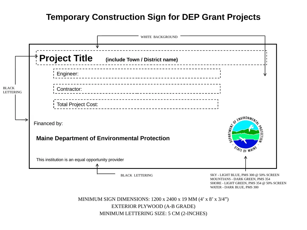 TEMPORARY CONSTRUCTION SIGN FOR RURAL DEVELOPMENT - slide 4 of 22